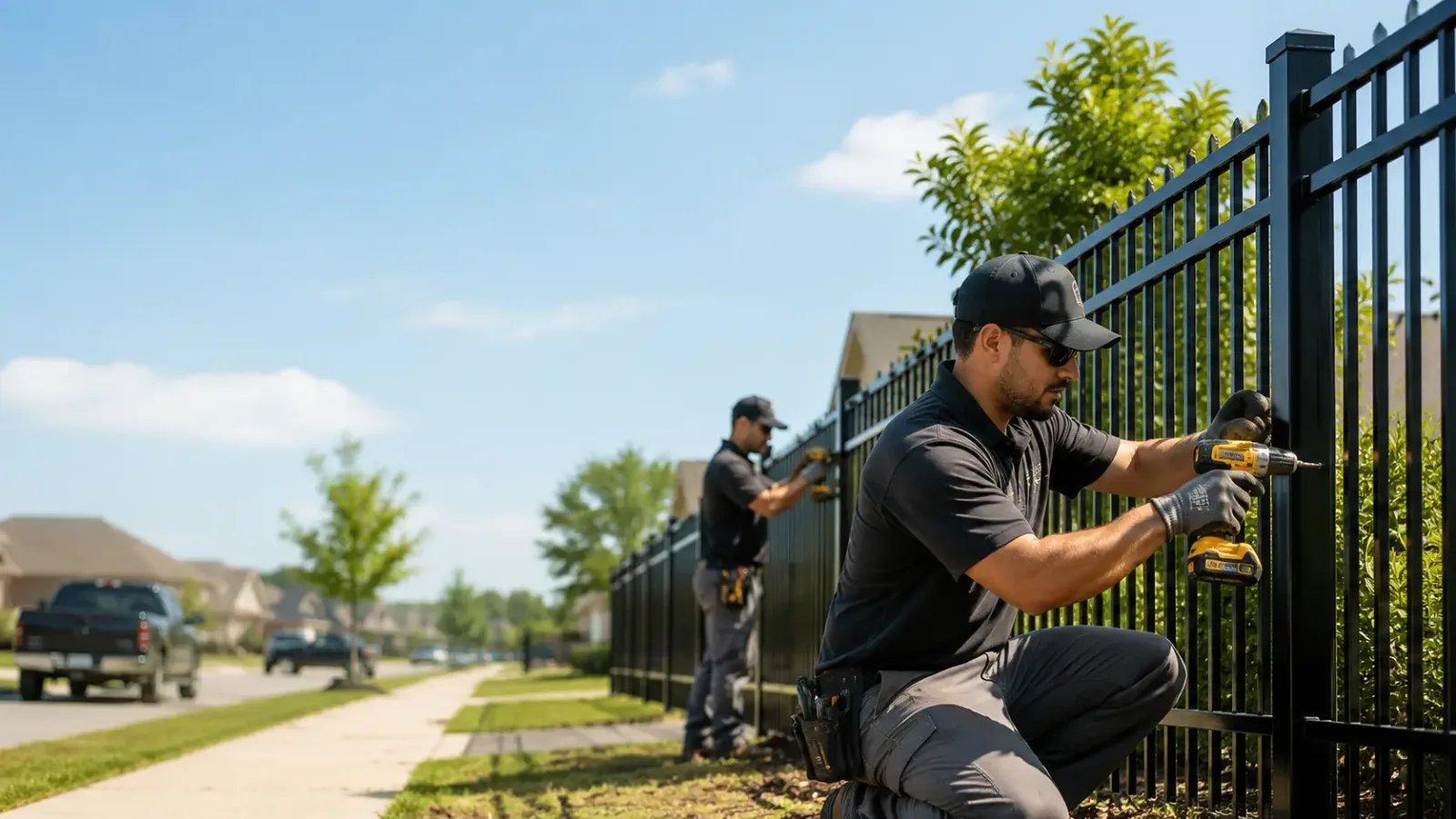 Metal Fence Installation in Tony, WI
